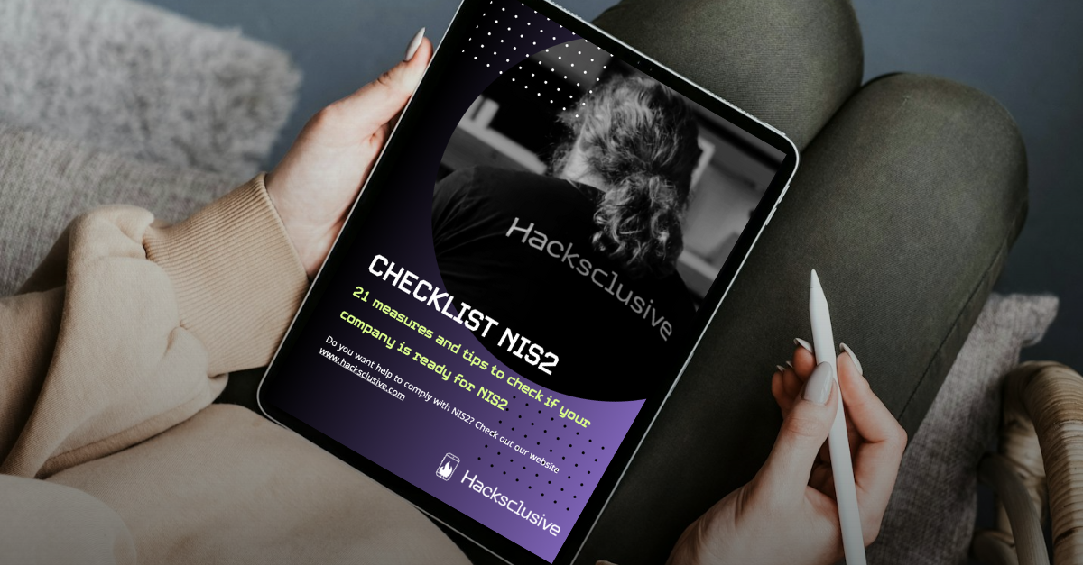 Hacksclusive Whitepaper NIS2 checklist: 21 measures and tips for NIS2
